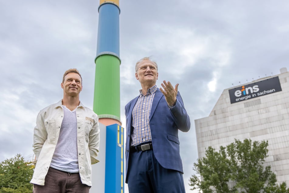 Eins-Geschäftsführer Roland Warner (62, r.) freut sich über die weitere Partnerschaft.