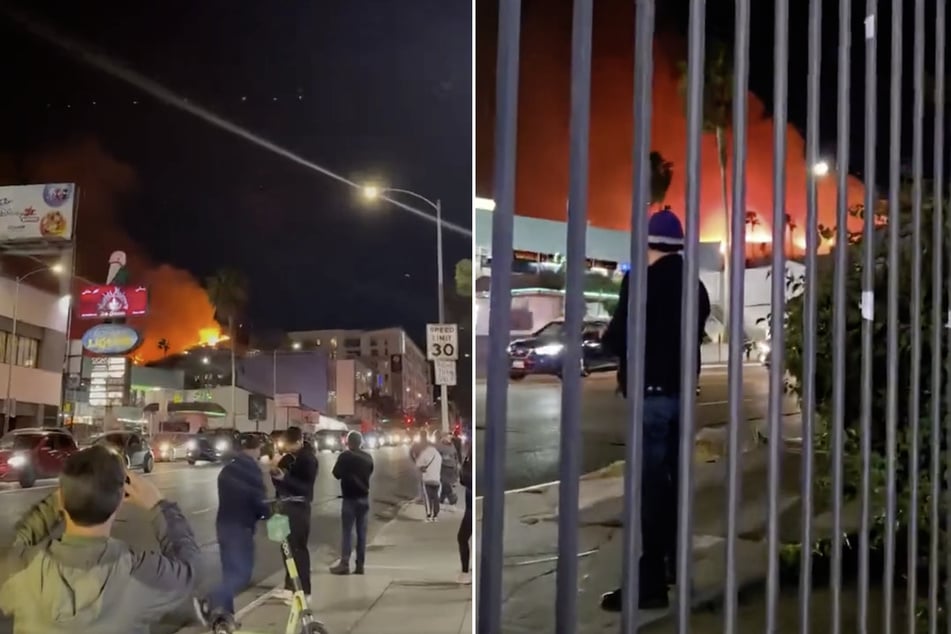 Videos shared on social media by Starbucks Workers United accuse the coffee company of forcing baristas to continue working despite the devastating Los Angeles wildfires.