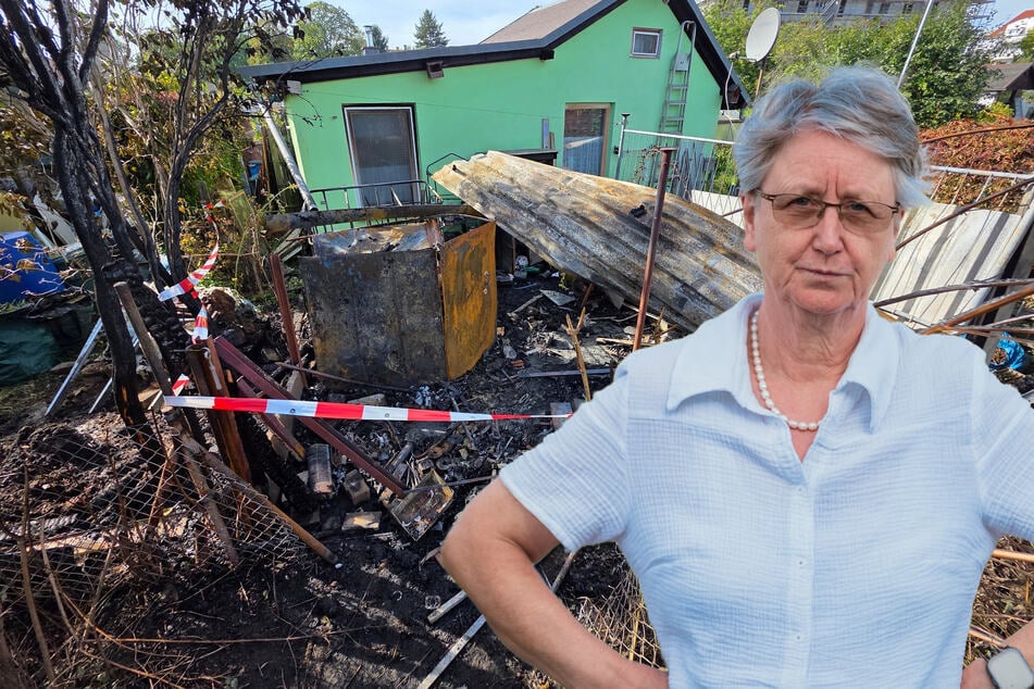 Dresden: Kleingarten-Chefin ist verärgert: Feuerwehr knackt Schloss, obwohl es einen Schlüssel gibt
