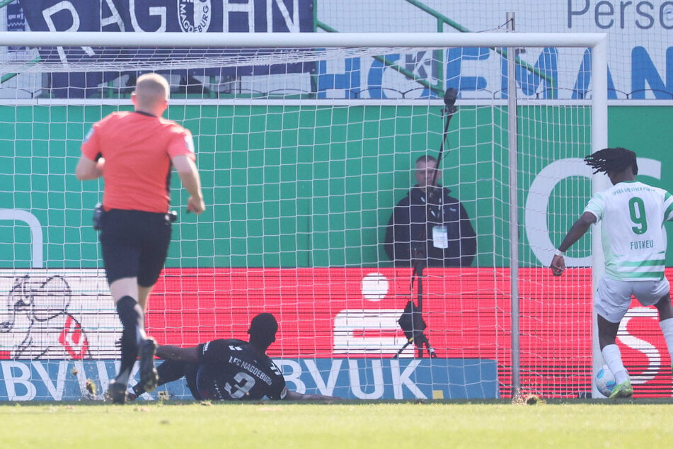 Noel Futkeu erzielte nach starker Green-Vorarbeit das 1:0 für Fürth.