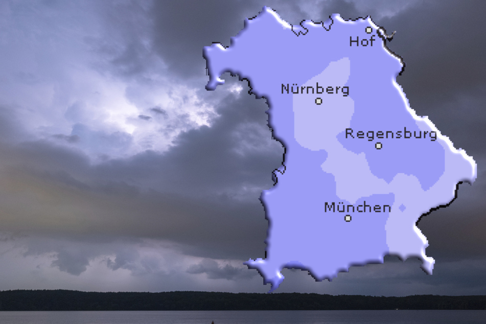 Orkanböen, Hagel und Starkregen: Heftige Gewitter in ganz Bayern möglich