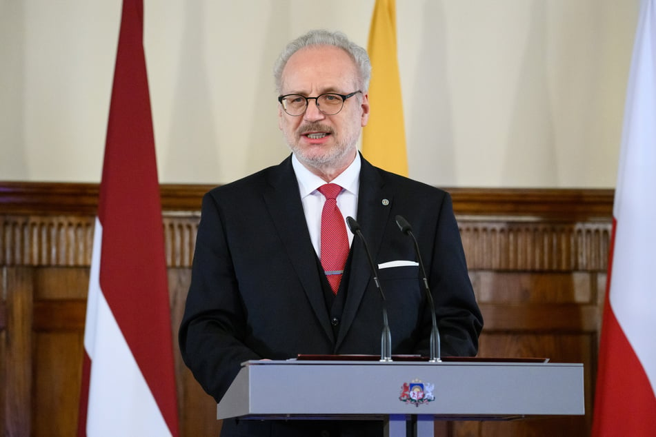 Lettlands Präsident Egils Levits (66) hat nach seinem Besuch in der Ukraine deutliche Worte gewählt.