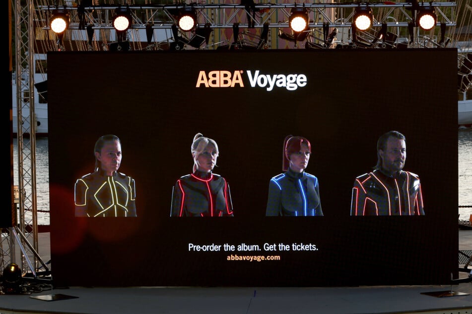 An event promoting ABBA's Voyage was held in Stockholm, Sweden on Thursday.