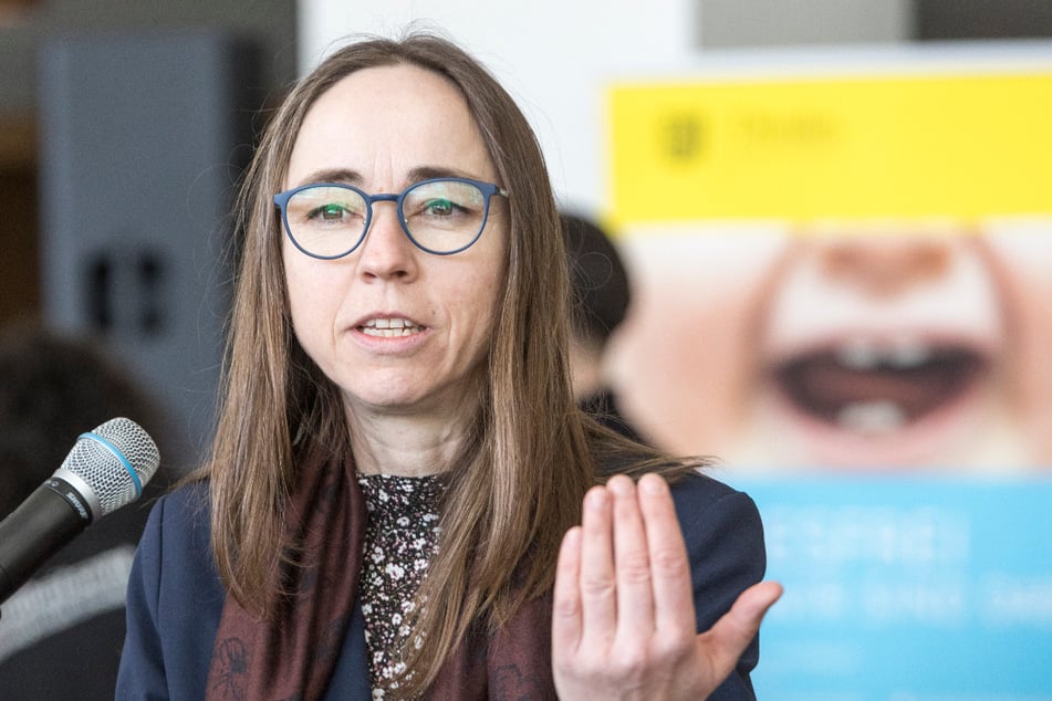 Sozialbürgermeisterin Kristin Kaufmann (49, Linke).