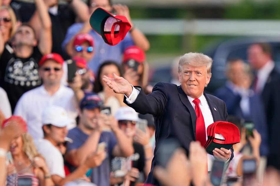 Trumps Anhänger feierten ihn am Wochenende immer noch genauso frenetisch wie eh und je.