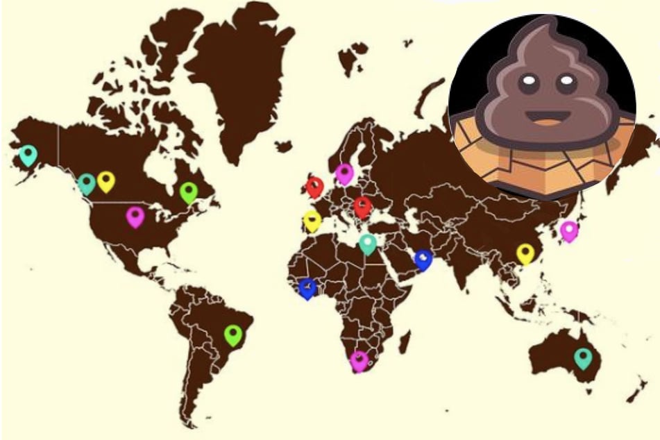 App users can track their poops anywhere in the world.