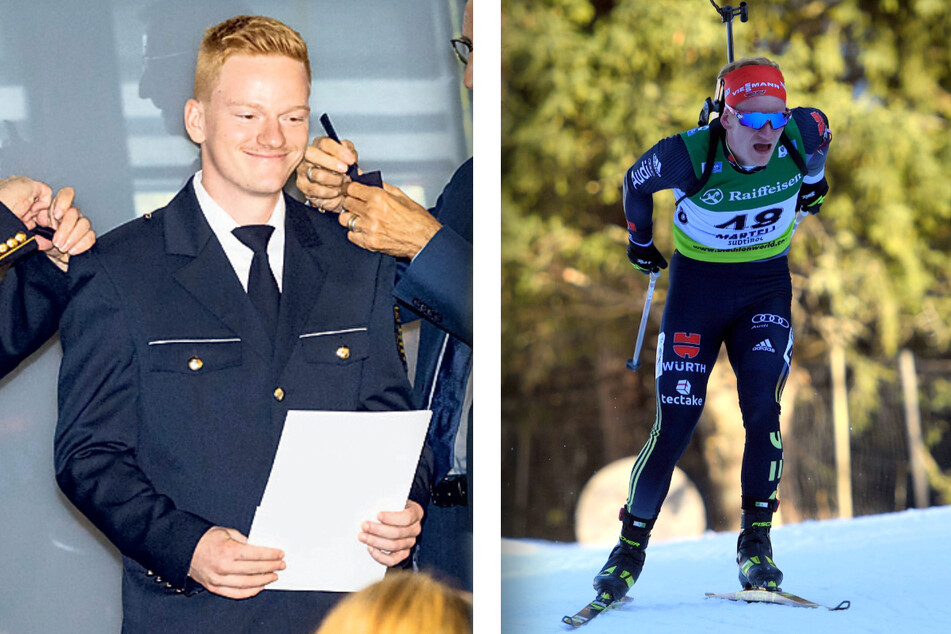 Christoph Noack (22) ist frisch ausgebildeter Polizist - und erfolgreicher Biathlet.