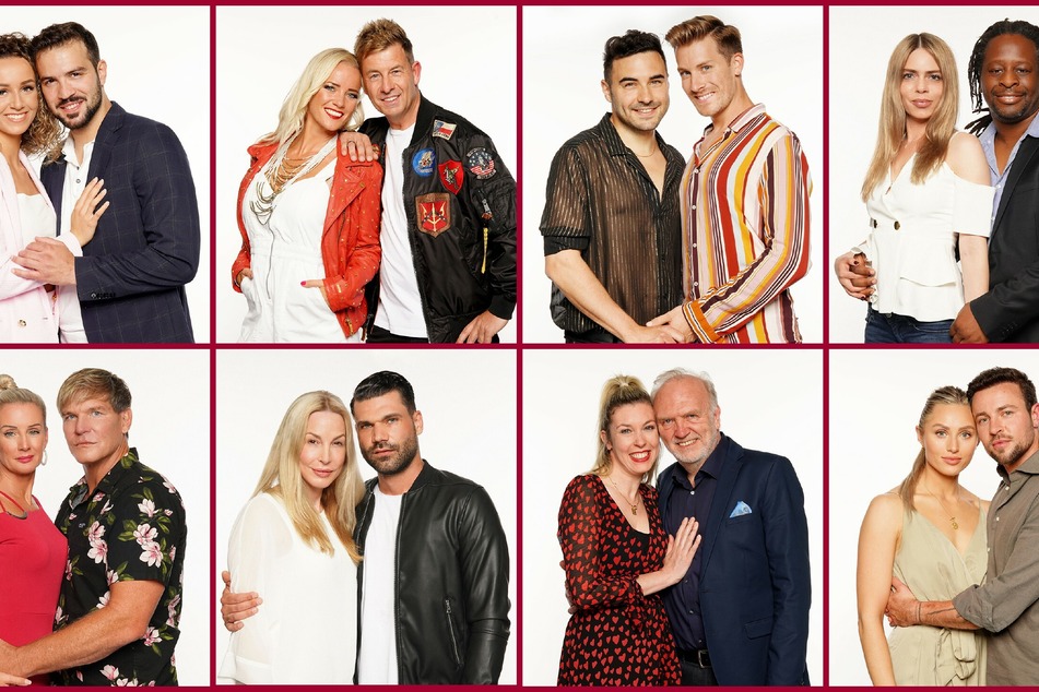 Oben v.l.: Samira + Yasin Cilingir, Maritta + Almklausi, Lars Steinhöfel + Dominik Schmitt, Adelina Zilai + Mola Adebisi - Unten v.l.: Stephan Jerkel + Peggy Jerofke, Michelle Monballijn + Mike Cees-Monballijn, Janina Korn + Roland Heitz und Sissi Hofbauer + Benjamin Melzer.