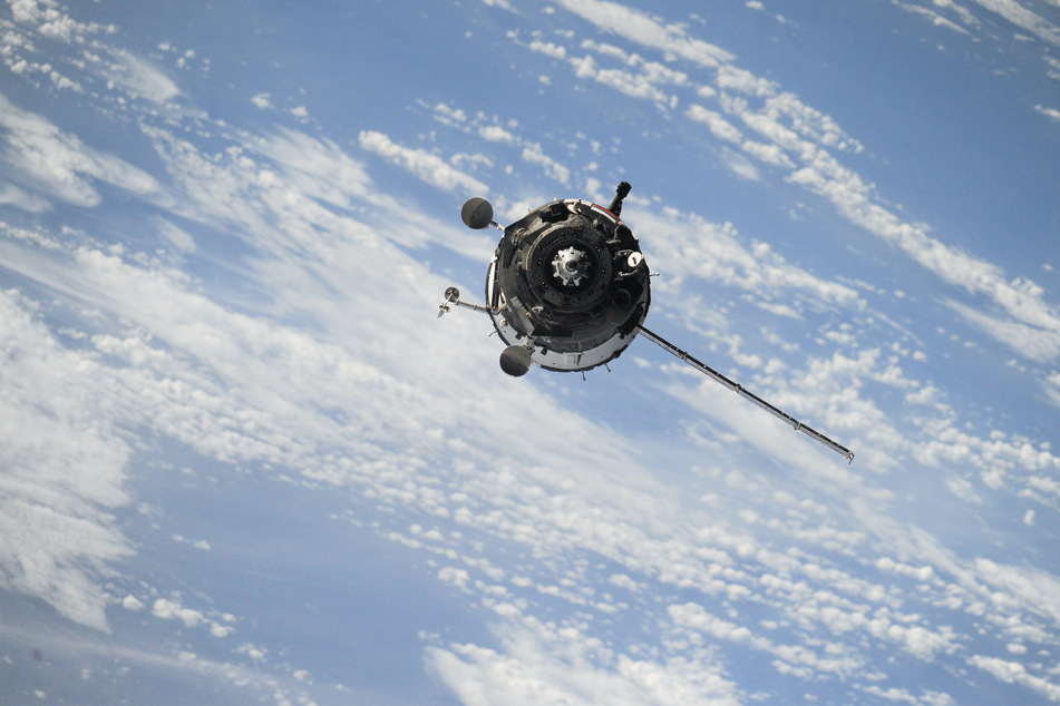 Dish was slapped with a fine for failing to get rid of a floating satellite in space (stock image).