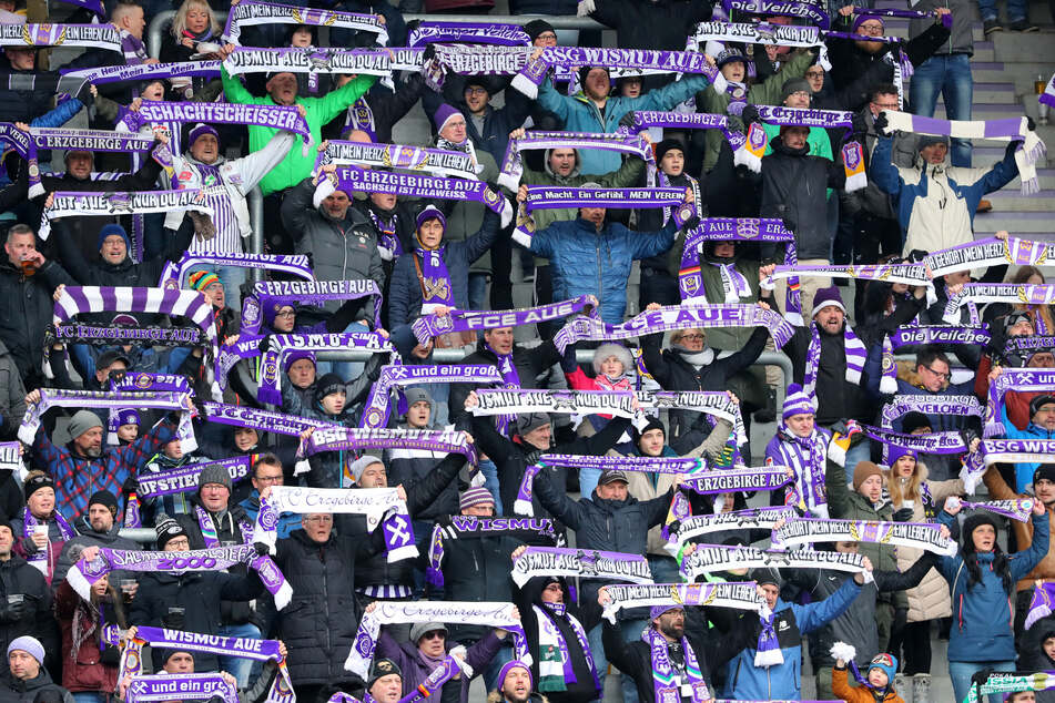 Der FC Erzgebirge zählt bei der Finanzplanung auch auf die Mithilfe der Fans.