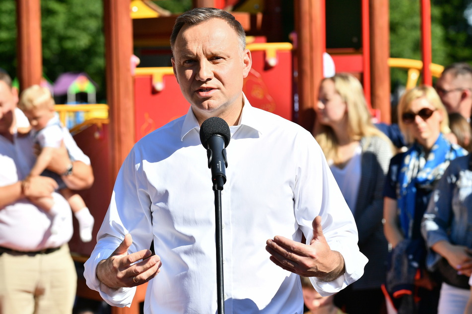 Polens Präsident Andrzej Duda (48).