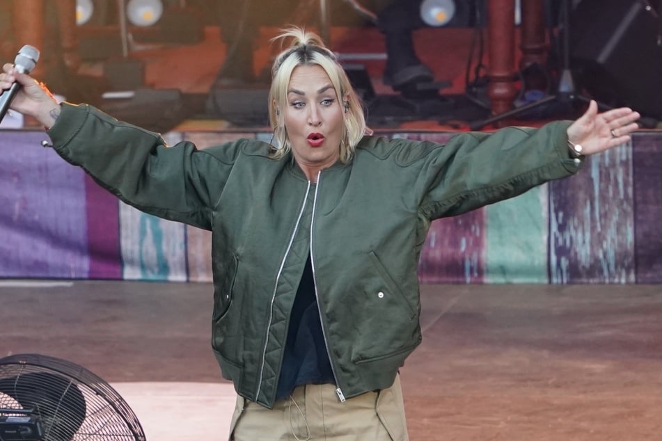 Popstar Sarah Connor (44) hat die deutsche Nationalhymne zu Werbezwecken umgedichtet. (Archivfoto)