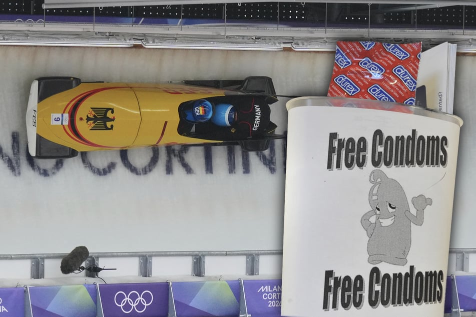 Endlich wieder sicherer Verkehr: Olympische Kondome werden aufgefüllt