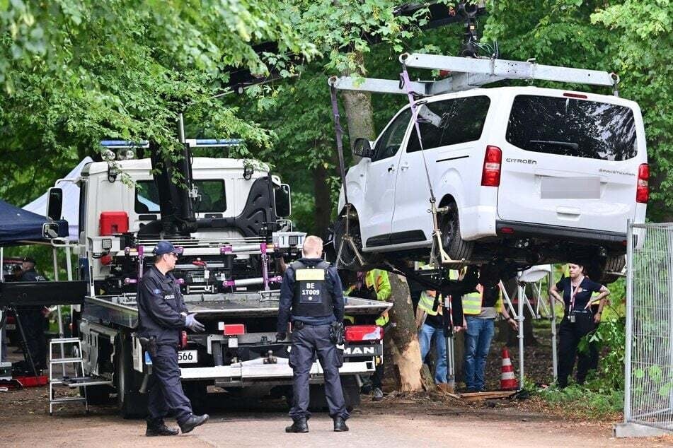 Der Islamist Abdul Ballout (21) raste mit dem weißen Kleintransporter durch den Park.