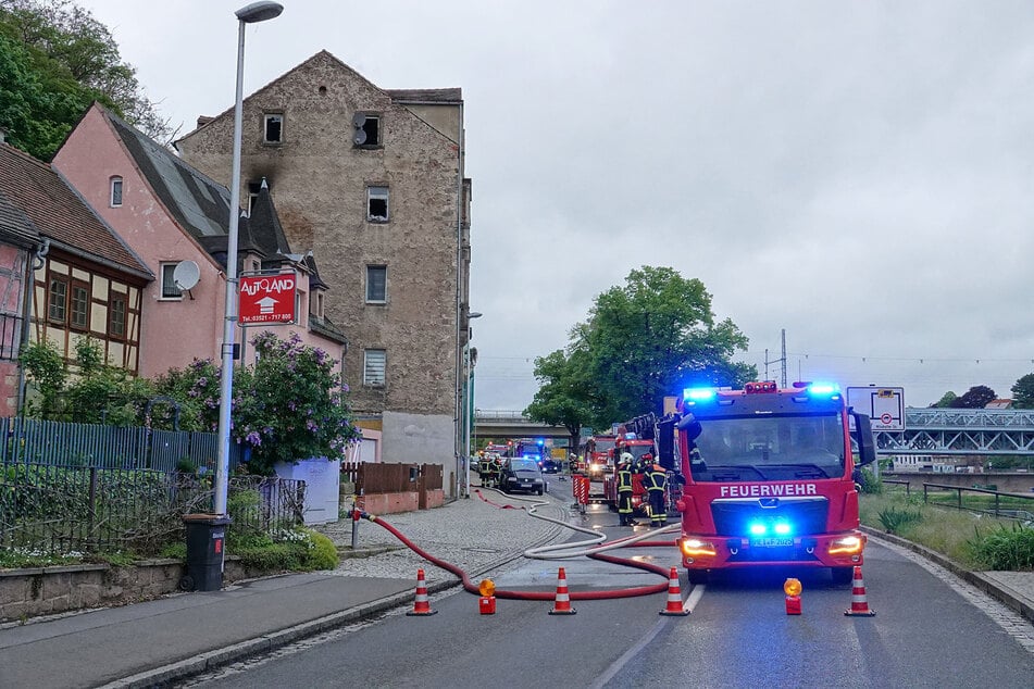 Bei der Uferstraße handelt es sich um eine viel befahrene Bundesstraße.