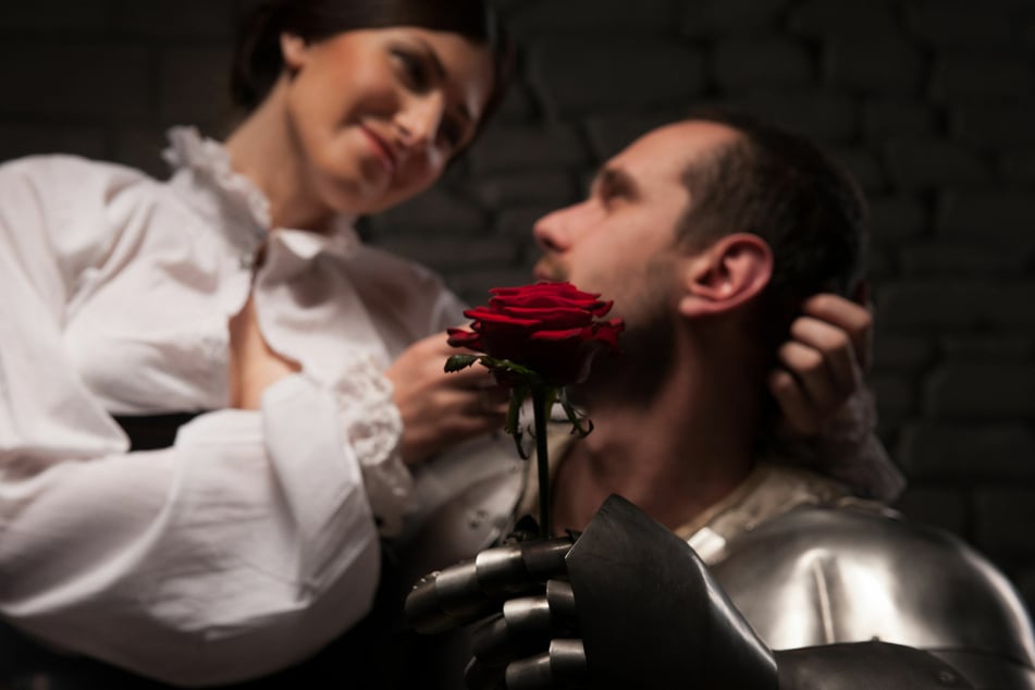 In the middle ages, people who wanted sex without consequences had to rely on creative contraceptive methods (stock image).