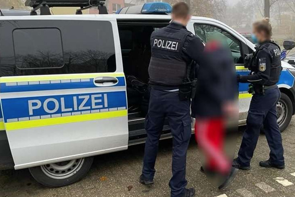 Die Polizei konnte den Täter schnappen und festnehmen.