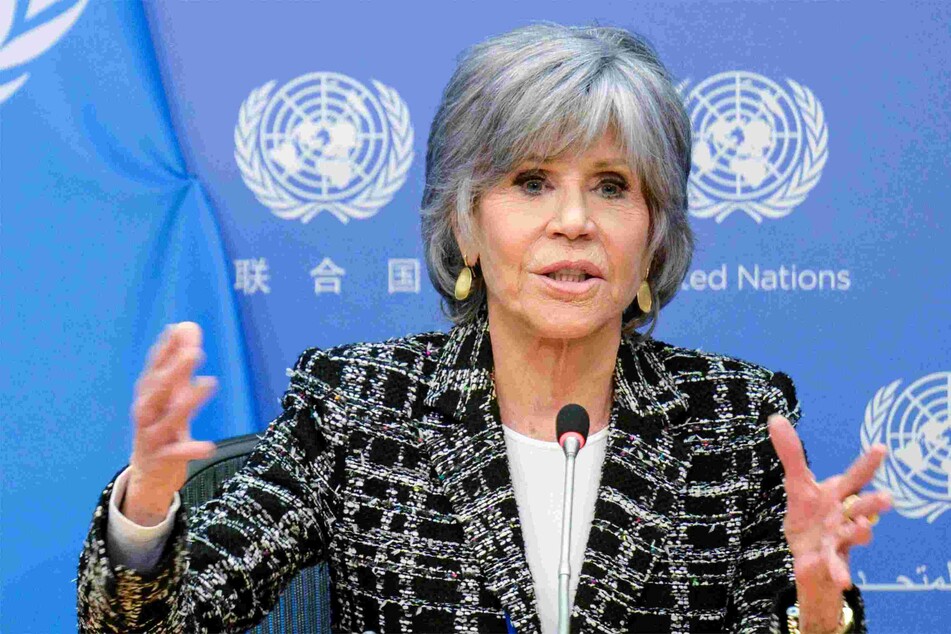 Actor and activist Jane Fonda has also spoken at the United Nations on the newly adopted High Seas Treaty, aimed to protect and preserve vast areas of the world's oceans in support of climate action.