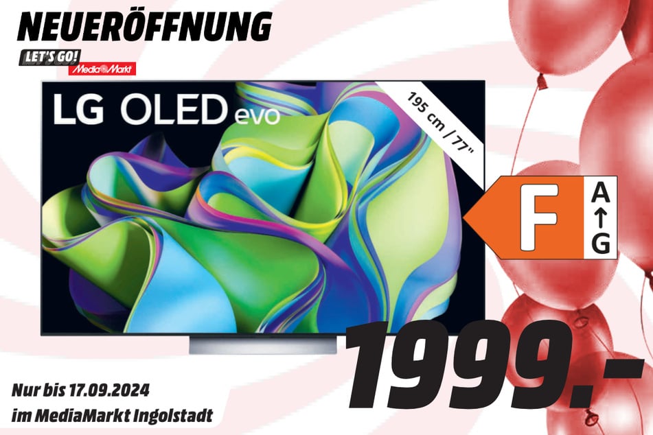 77-Zoll LG-Fernseher für 1.999 Euro.