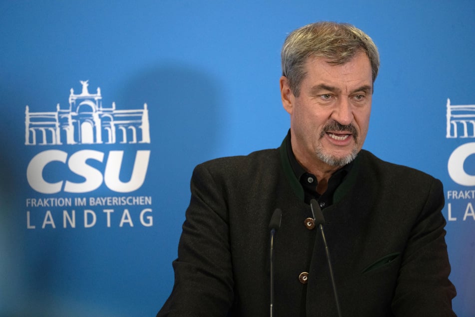 Markus Söder (58) möchte, dass die Drohnen abgeschossen werden.