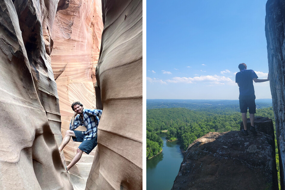 Jody Smith is an avid hiker and labels himself as "unstoppable."