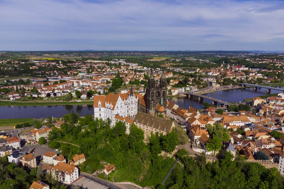 In Meißen gibt es drei Brücken.