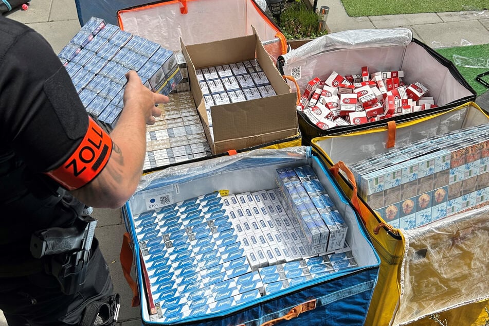 Dresden: Zoll stellt 11,9 Millionen Zigaretten und über 260 Kilogramm Betäubungsmittel sicher