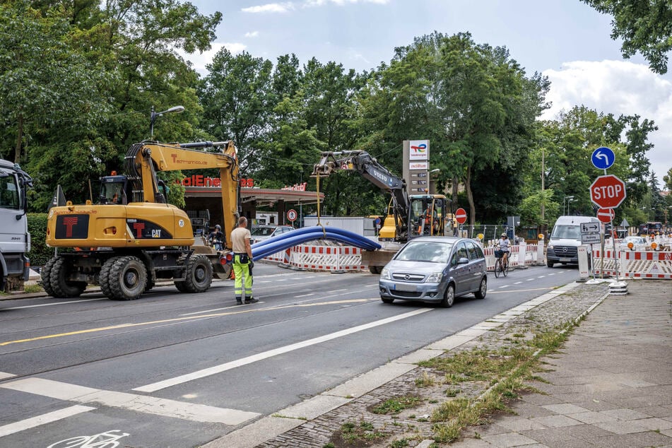 Ab Freitag kann die Bautzner Straße in Richtung stadteinwärts wieder befahren werden. (Archivbild)