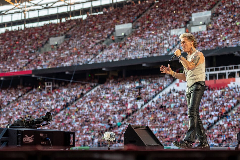 Peter Maffay bei seinem Abschiedskonzert in Leipzig.