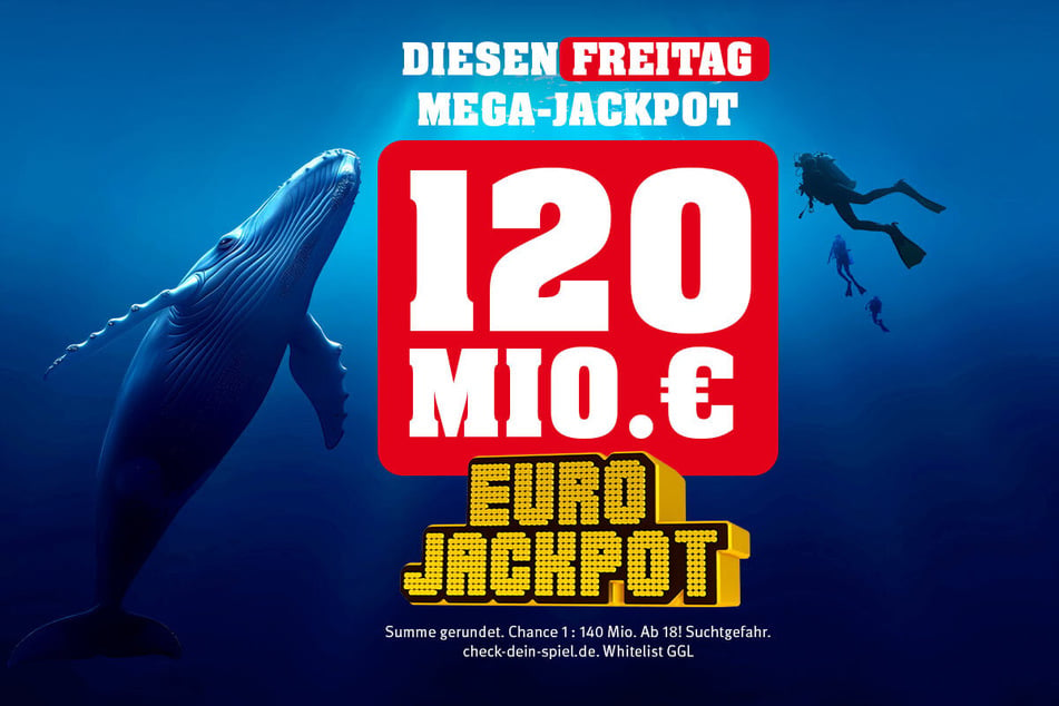 Am Freitag (22.11.) liegen erneut 120 Millionen Euro im Eurojackpot. Auch Gewinnklasse 2 ist mit 23 Millionen Euro gefüllt.