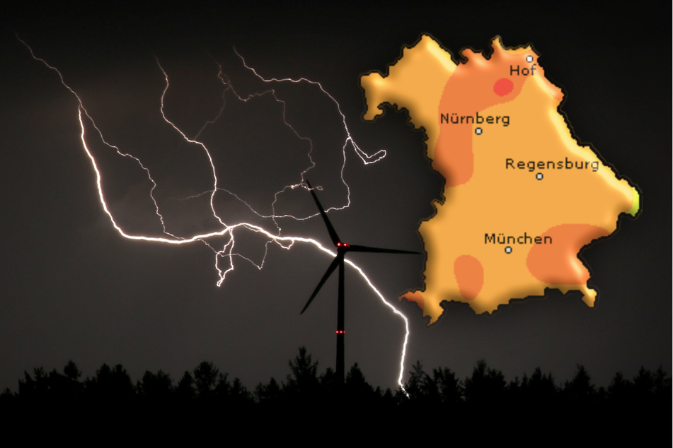 40 Liter Regen pro Quadratmeter! Weitere Gewitter und Sturmböen in Bayern erwartet