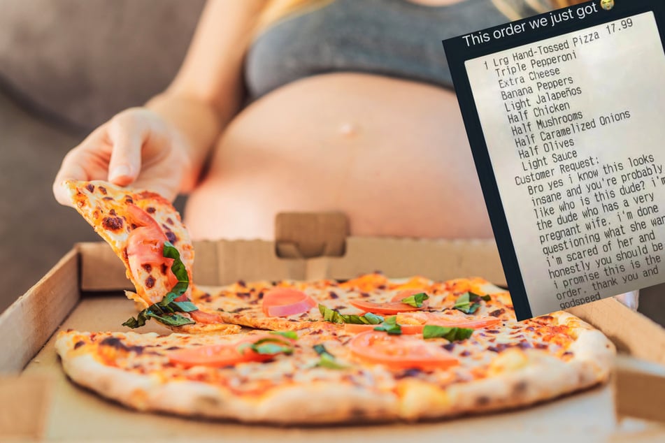 Was Schwangere alles auf ihrer Pizza haben will, sorgt nicht nur bei ihrem Mann für Stirnrunzeln