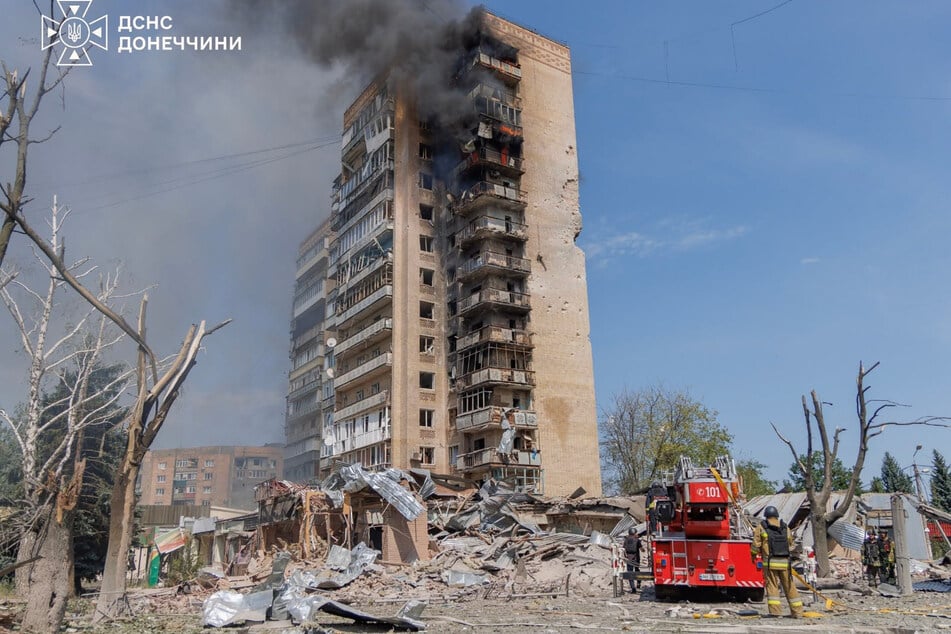 Ukraine-Krieg: Schwerer russischer Bombenangriff auf Kramatorsk