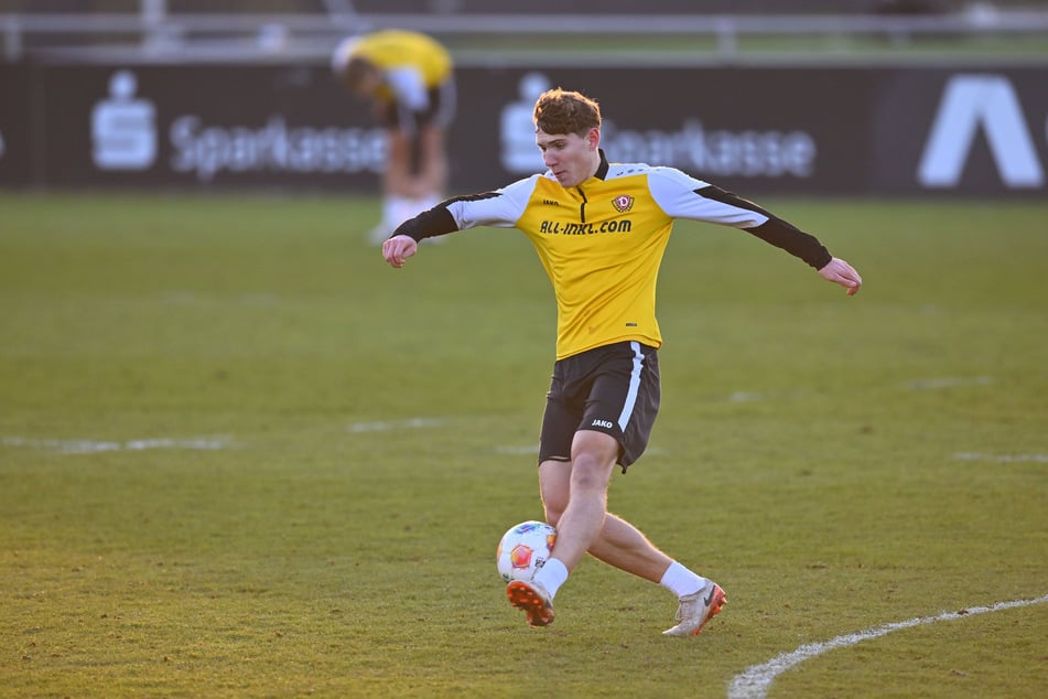 Dynamo-Youngster Friedrich Müller wird heute 20 Jahre alt.