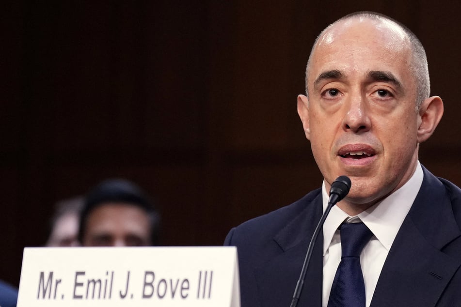 Emil Bove came in for tough questioning from Democratic senators on Wednesday at a fiery hearing on his nomination to become a federal appeals court judge.