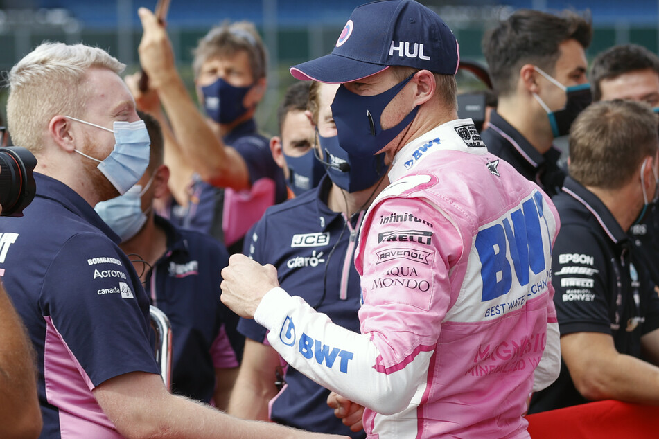 Nico Hülkenberg war in den beiden vorangegangenen Grand Prix in Silverstone beim Rennstall Racing Point für Sergio Perez eingesprungen, nachdem der Mexikaner zweimal positiv auf das Coronavirus getestet worden war.