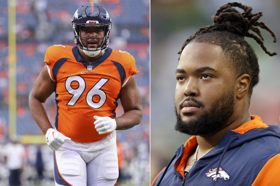 Eyioma Uwazurike of the Denver Broncos has been suspended for betting on games last season.