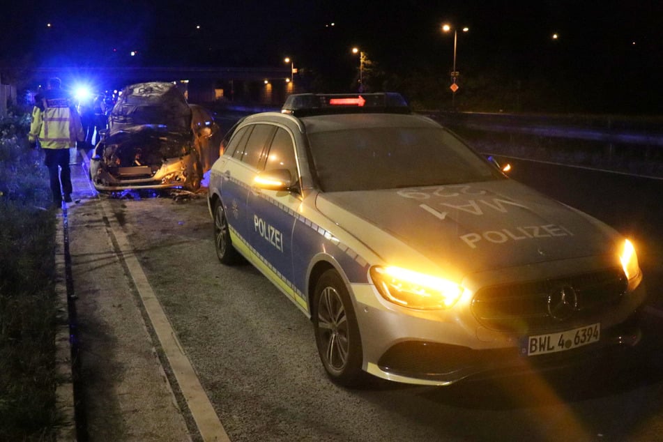 Die Autos mussten abgeschleppt werden.