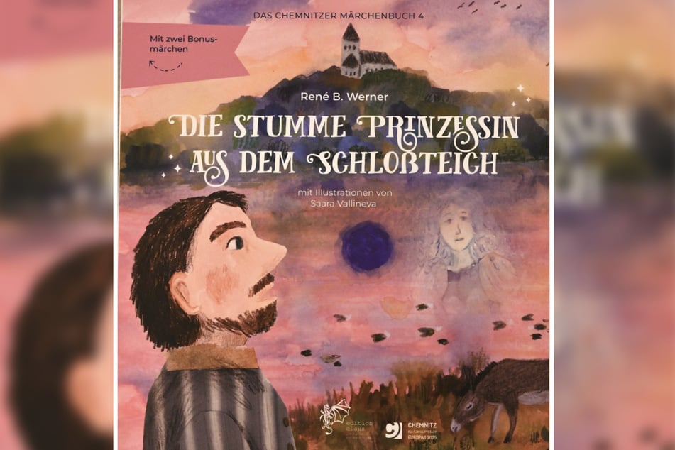 Das Buch "Die Prinzessin aus dem Schlossteich" von Autor René B. Werner (45) hat sich den ersten Platz beim Schreibwettbewerb "Dein Chemnitz. Dein Märchen" geholt.