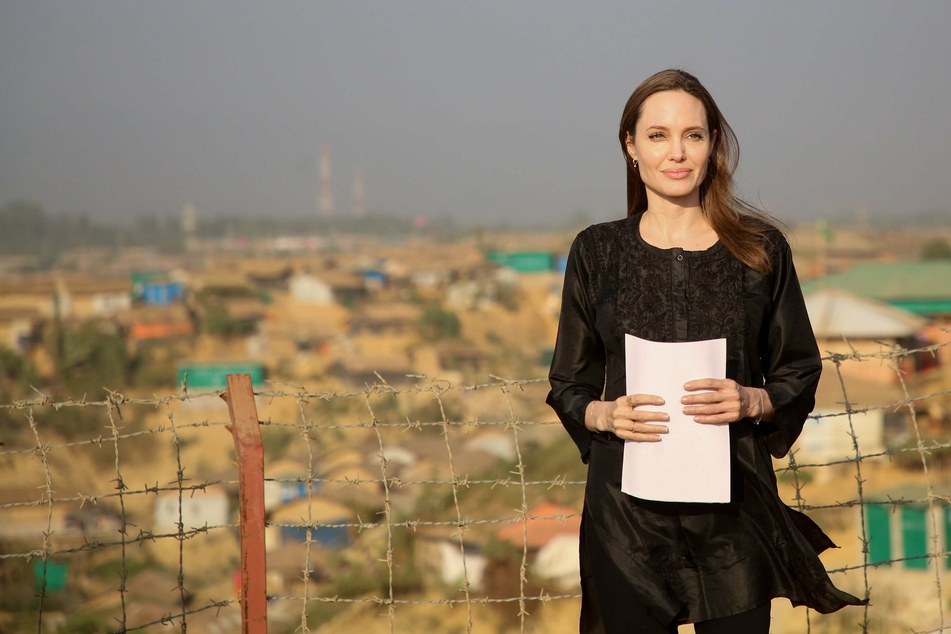 Angelina Jolie is also a special envoy for the United Nations High Commissioner for Refugees (UNHCR).