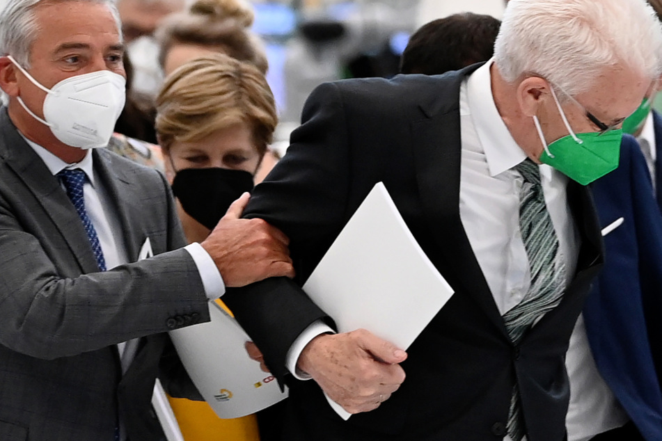 Vertragen sich gut: CDU-Mann Thomas Strobl (61, l.) und Ministerpräsident Winfried Kretschmann (Grüne, 72).