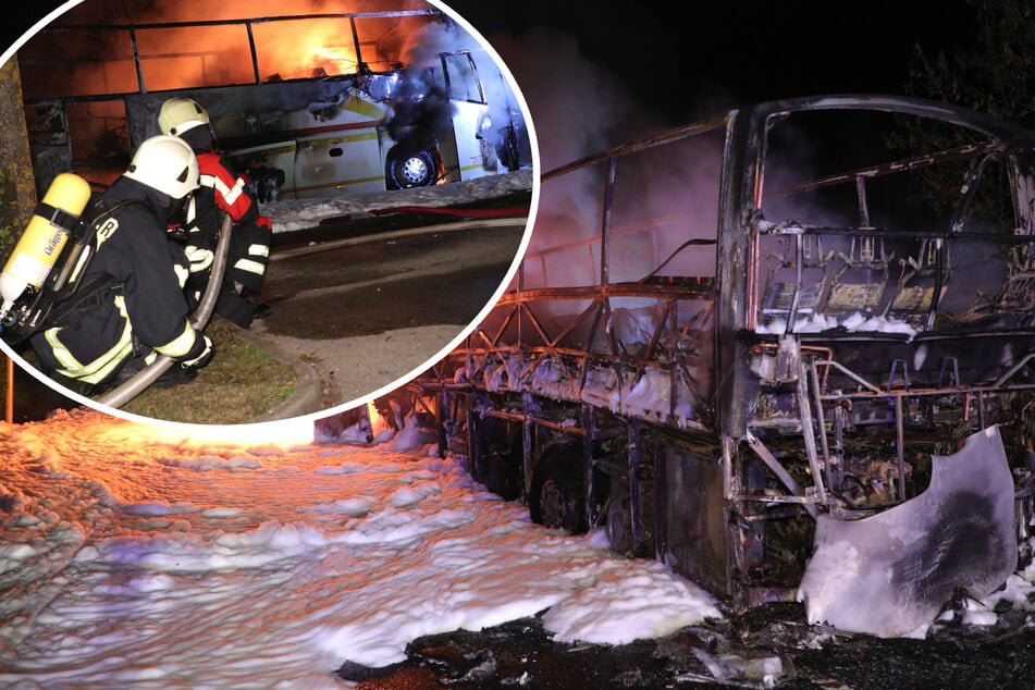 Auf Rückfahrt von Bundesliga-Topspiel in Dortmund: Bus von FC Bayern Fanclub aus Sachsen abgefackelt