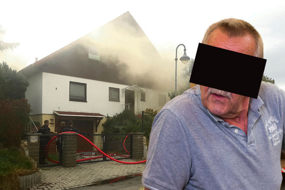 Zündete Leipziger Klempner (61) Haus mit Schwiegermutter an?