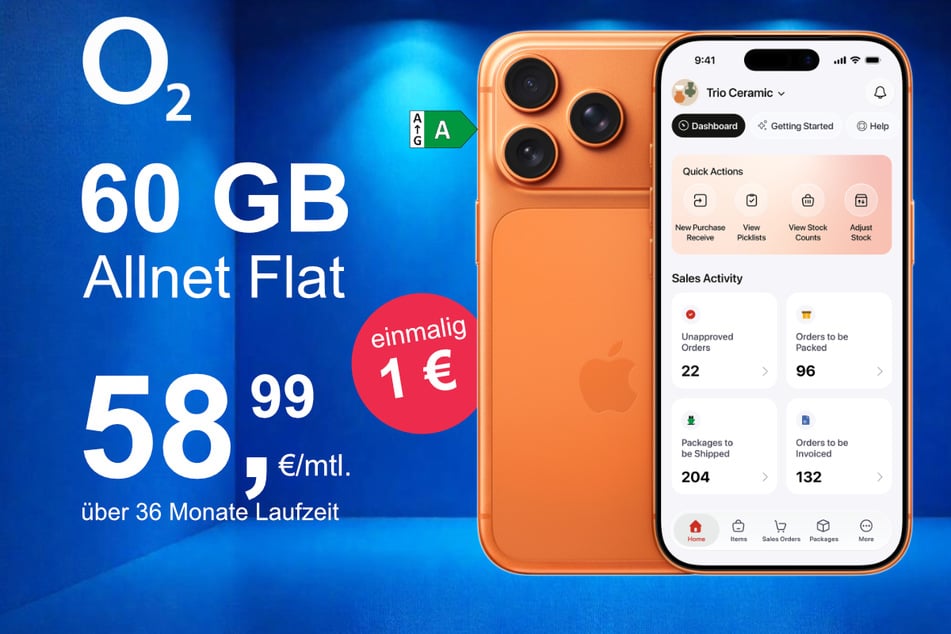 Das neue iPhone 17 Pro inkl. 30 GB Datenvolumen für nur 1 Euro exklusiv bei o2.