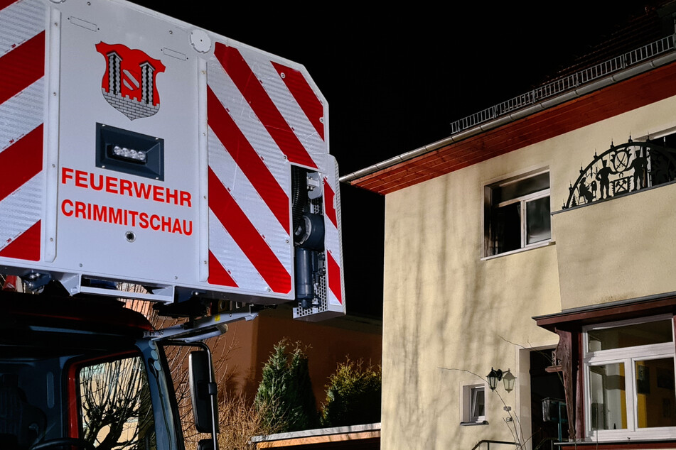 Feueralarm in Crimmitschau: Nachbarn retten 61-Jährigen aus seiner Wohnung