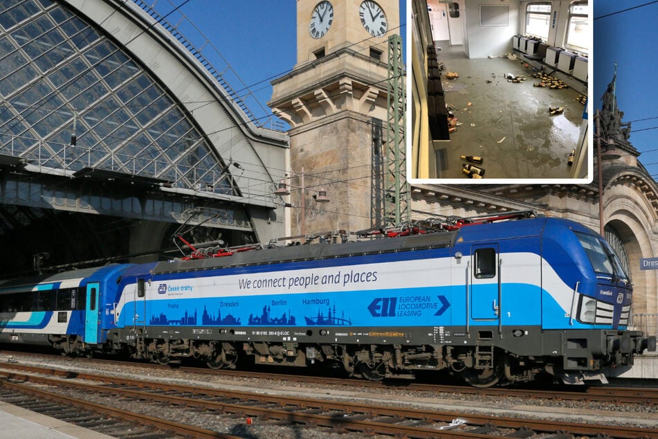 Vandalismus durch deutsche Passagiere: Dresden-Prag-Zug bekommt Begleitschutz