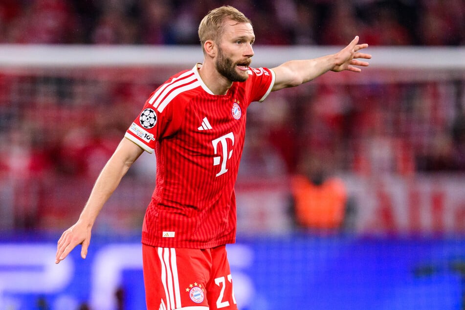 Seit Sommer 2023 spielt Konrad Laimer (29) beim FC Bayern München.