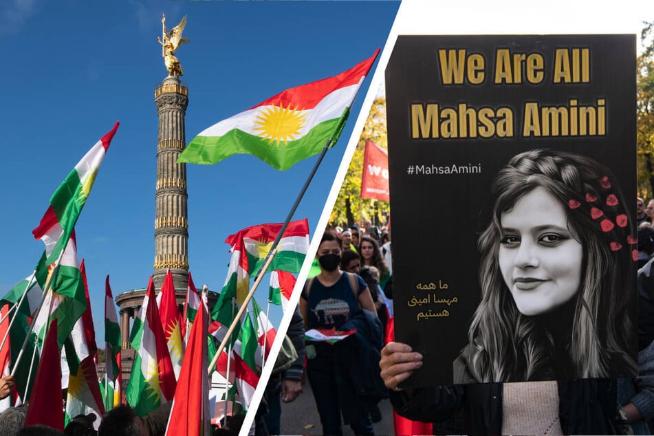 80.000 Menschen in Berlin auf der Straße: Solidarität mit Protesten im Iran