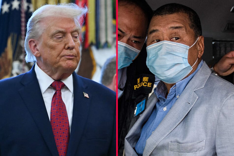 President Donald Trump defended Hong Kong media mogul Jimmy Lai days after he was convicted by Chinese authorities.