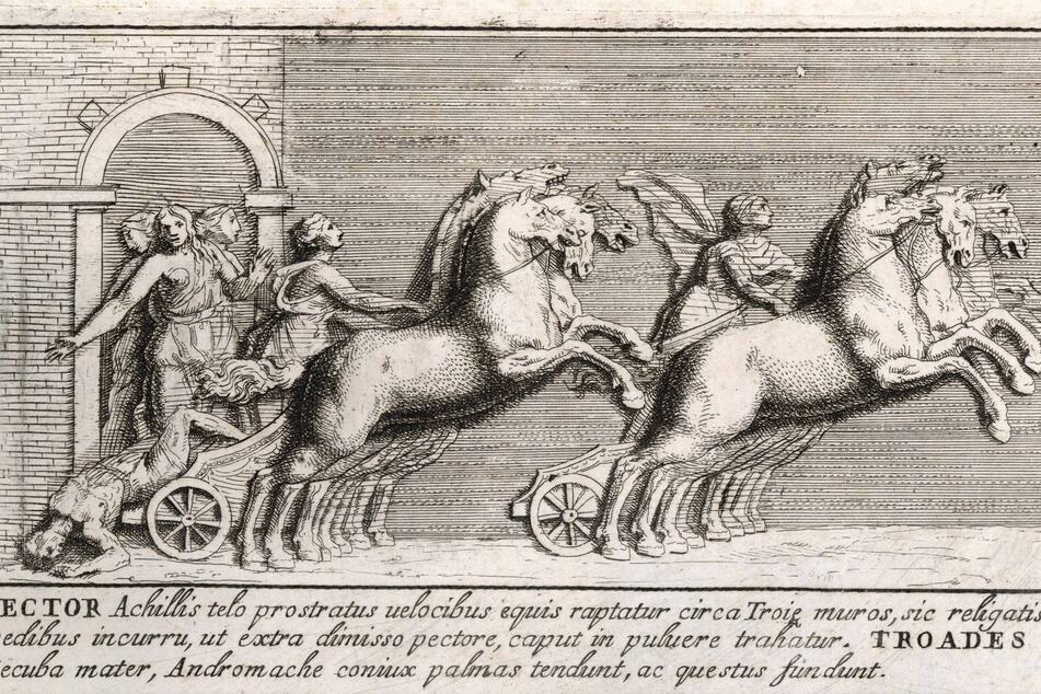 Achilles rächt den Tod seines guten Freundes. Nicht weniges scheint aus dem Gilgamesh-Epos entlehnt.